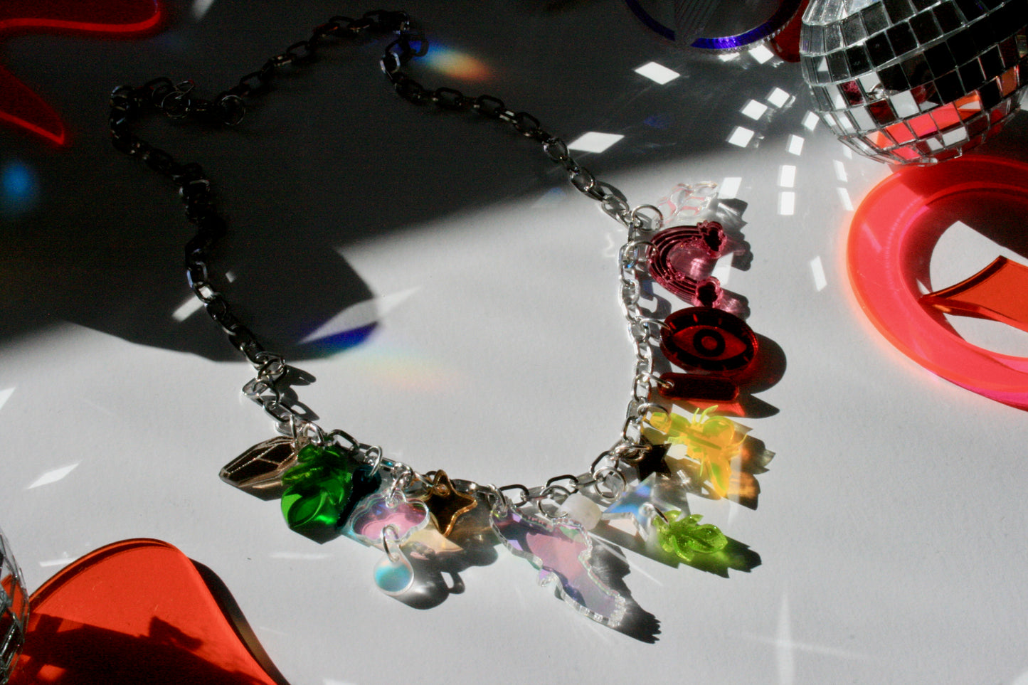 Nature Charm Necklace - OOAK One of a Kind Detailed