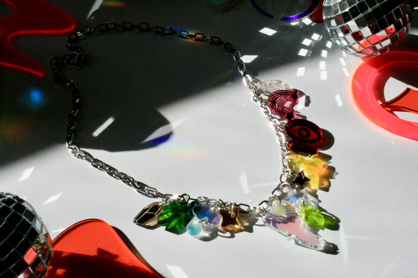 Nature Charm Necklace - OOAK One of a Kind Detailed